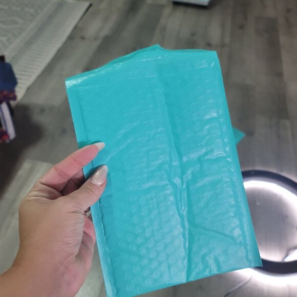 Lot Of 23 Teal Bubble Mailers 9x7.5 Inches Cushion Padded Envelopes For Shipping - Picture 5 of 8